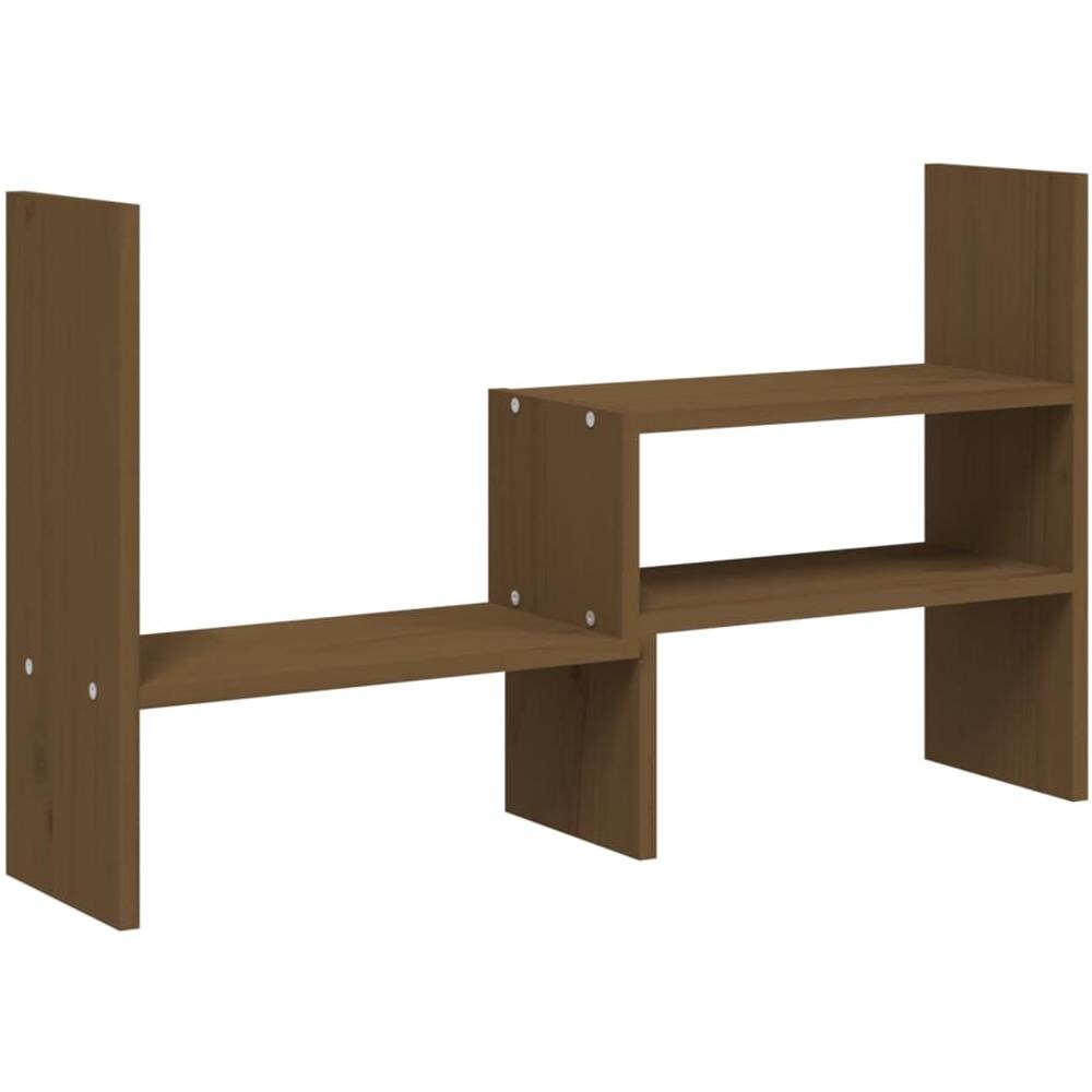 Supporto Monitor Miele (39-72) x17x43 Cm Legno Massello Di Pino - Foto 2