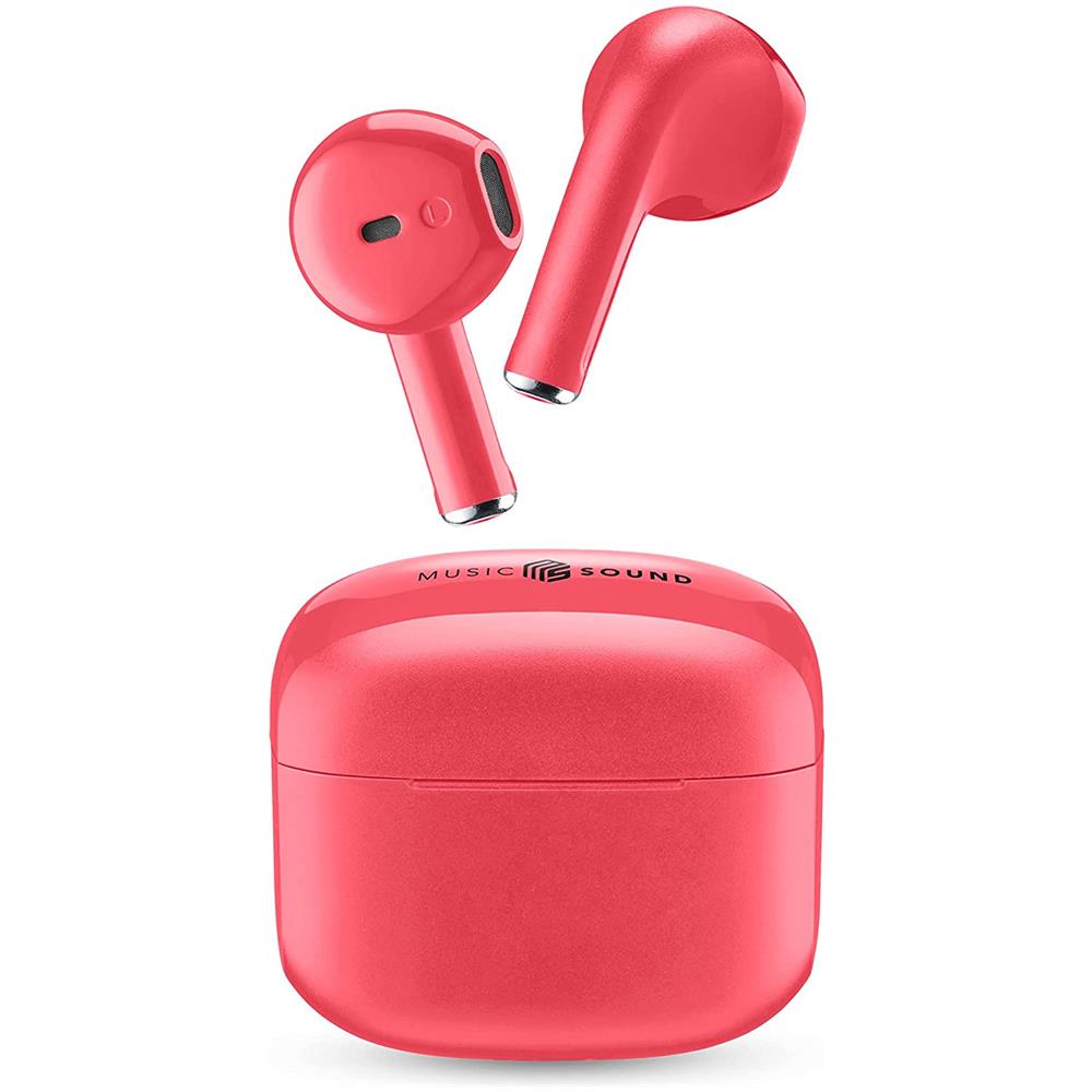 Swag Auricolari True Wireless con Custodia di Ricarica Colore Rosa - Foto 1