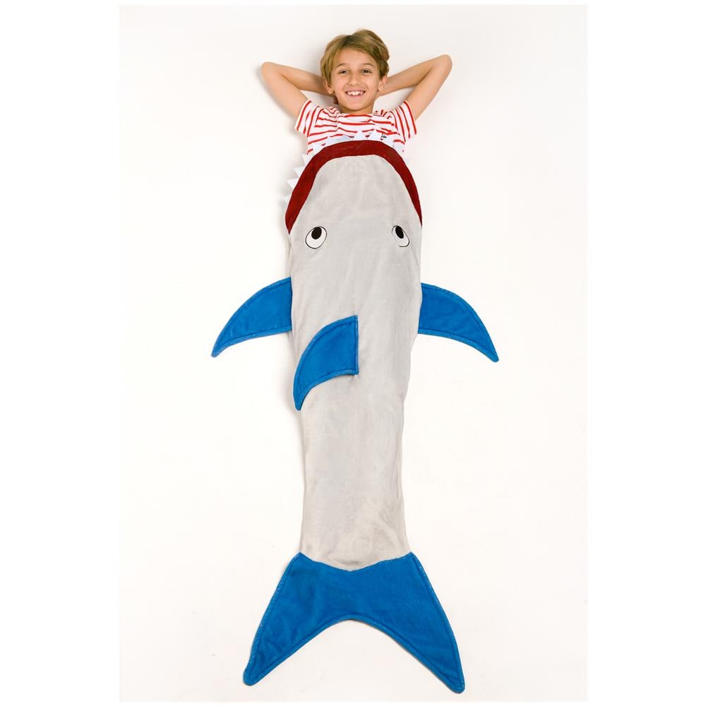 Coperta coda squalo Shark Kids - Foto 1