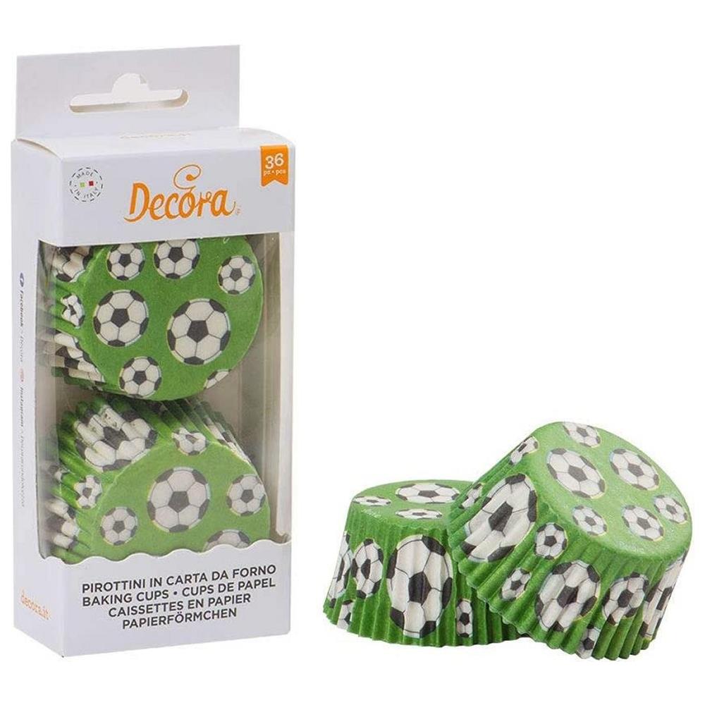 36 Pirottini In Carta Da Forno Tema Calcio - Foto 3