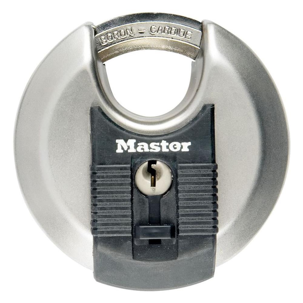 Lucchetto A Disco Excell Acciaio Inox 80 Mm M50eurd - Foto 1