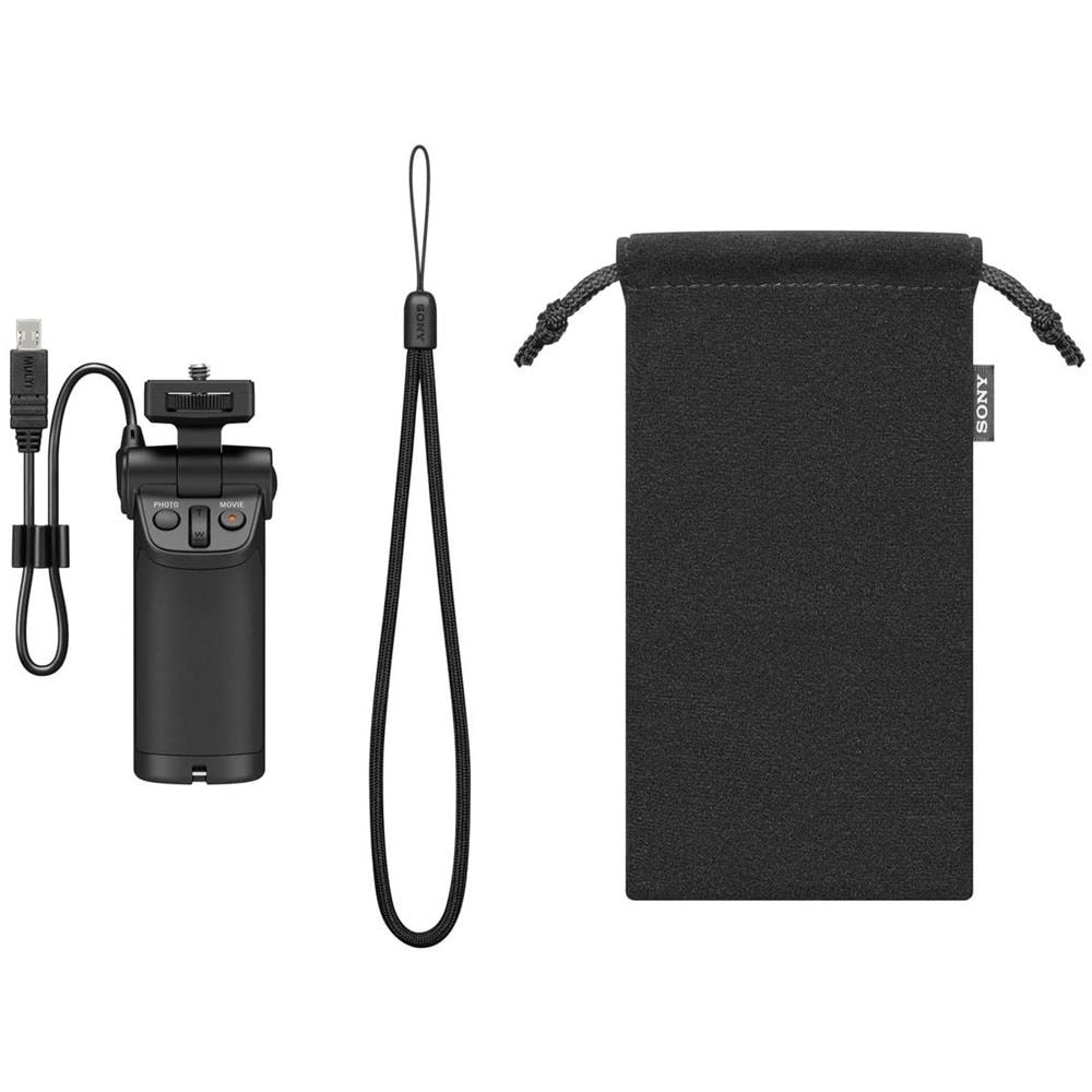 Stativ VCT-SGR1 Treppiede per Action Camera Cyber-Shot DSC RX100 / RX100 II Nero con Custodia - Foto 6