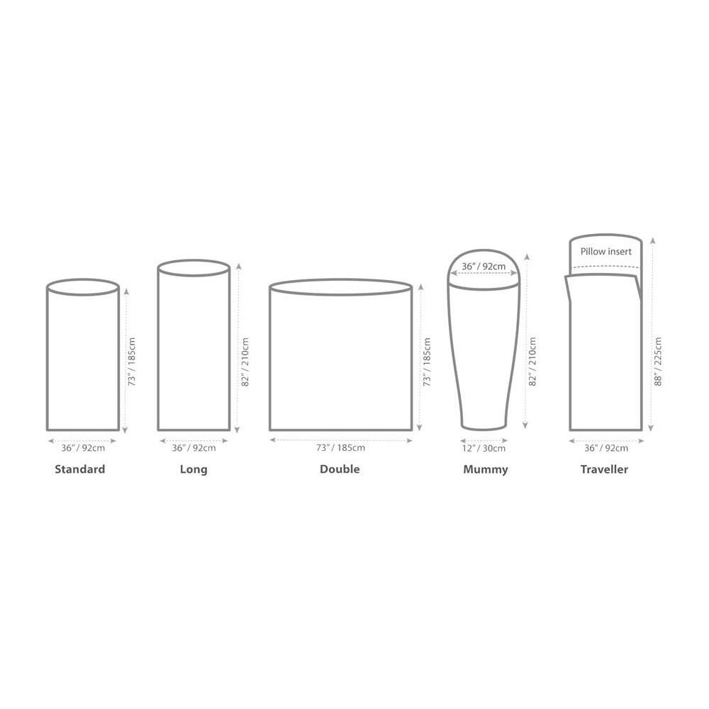 Accessori Silk Stretch Liner Standard Rectangular Sacchi A Pelo 185 X 92 Cm - Foto 2