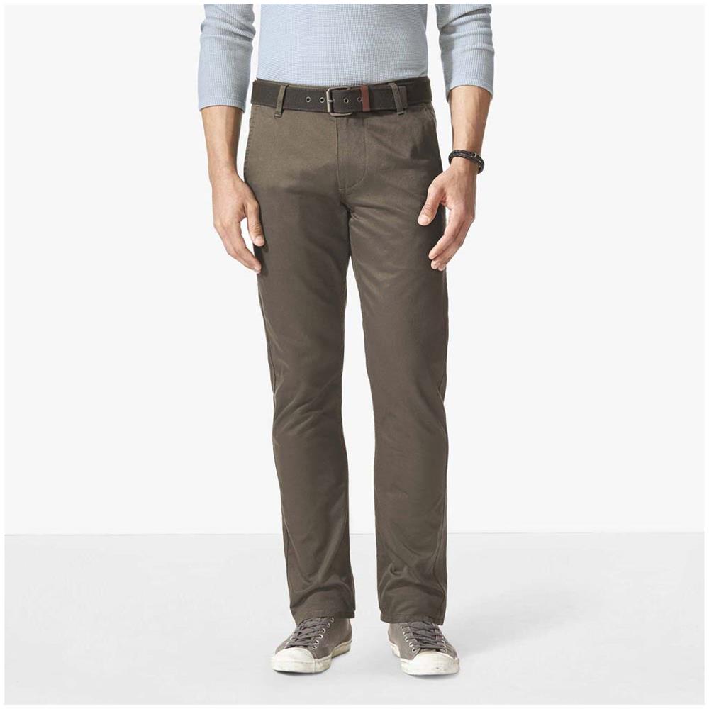 Pantaloni Alpha Khaki Slim Tapered L30 Abbigliamento Uomo W32-l30 - Foto 1