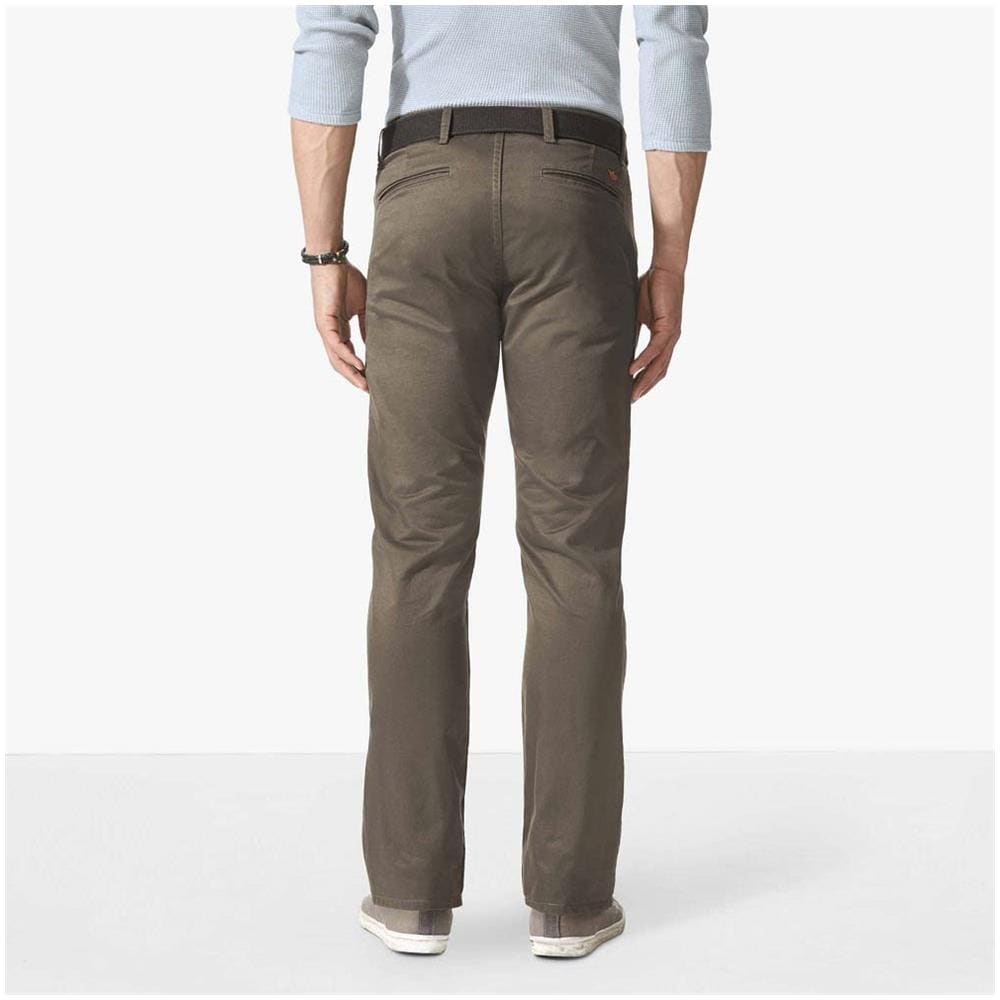 Pantaloni Alpha Khaki Slim Tapered L30 Abbigliamento Uomo W32-l30 - Foto 2
