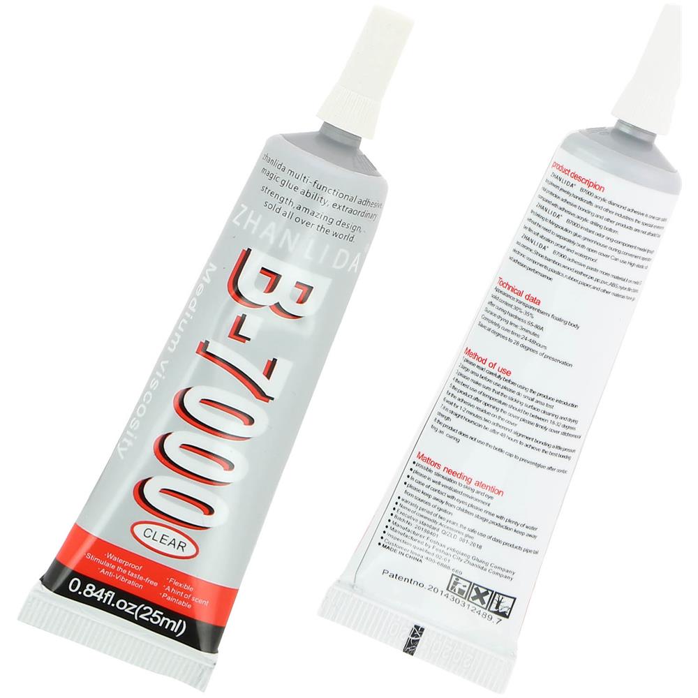 Colla B-7000 25ml Sostituzione E Riparazione Di Lcd, Vetro E Frame Trasparente - Foto 1