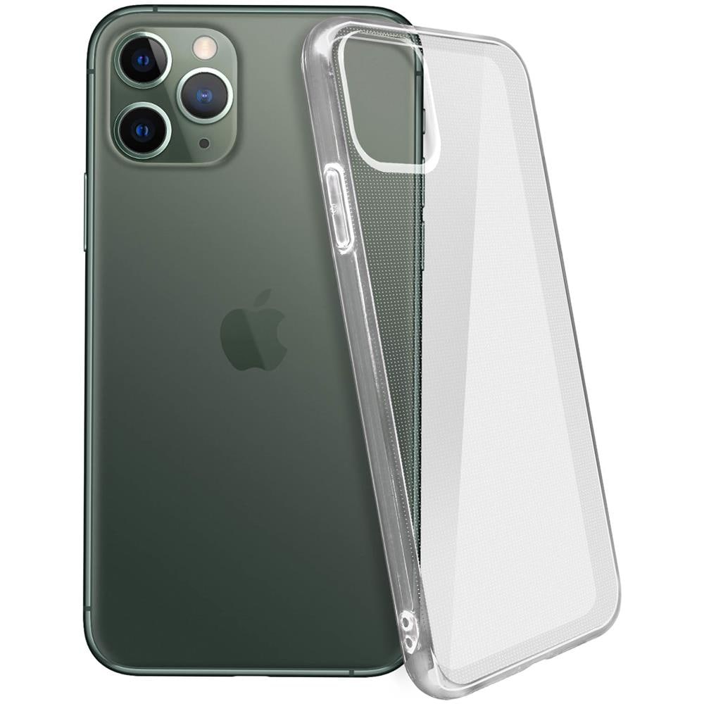 Cover Apple Iphone 11 Pro Max Protezione Silicone Morbido Antishock Trasparente - Foto 2