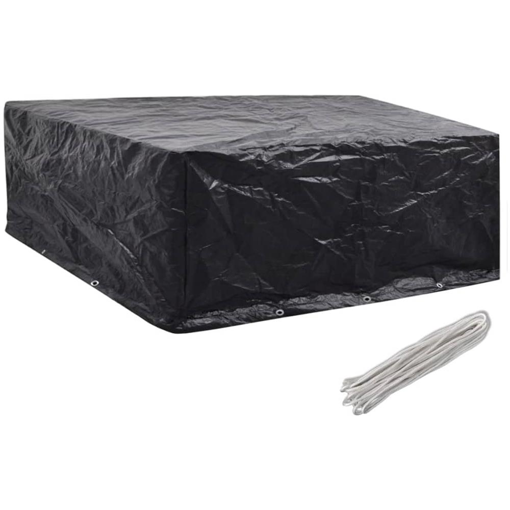 Coperture Arredi Giardino 2pz 10 Occhielli 260x260x90 Cm - Foto 2