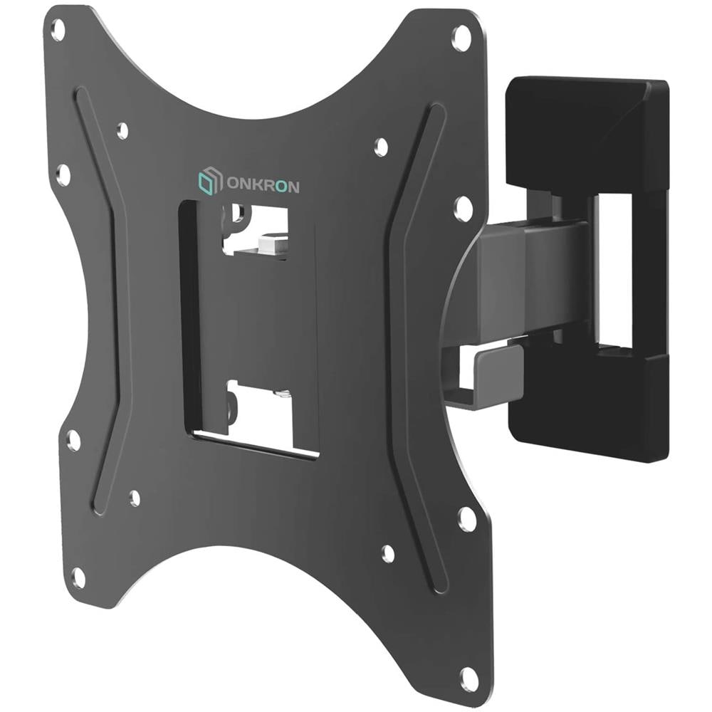 "Staffa TV da parete per schermi 22""-42"" pollici fino a 30 kg per LED LCD Plasma VESA max. 200 x 200 mm NP24 nero" - Foto 1