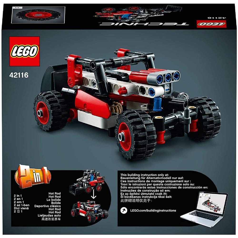 42116 Technic Bulldozer e Bolide Set 2 in 1 - Foto 7