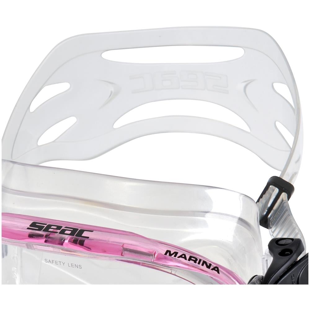 Maschera Marina Slt Trasparente Trasparente / rosa - Foto 2