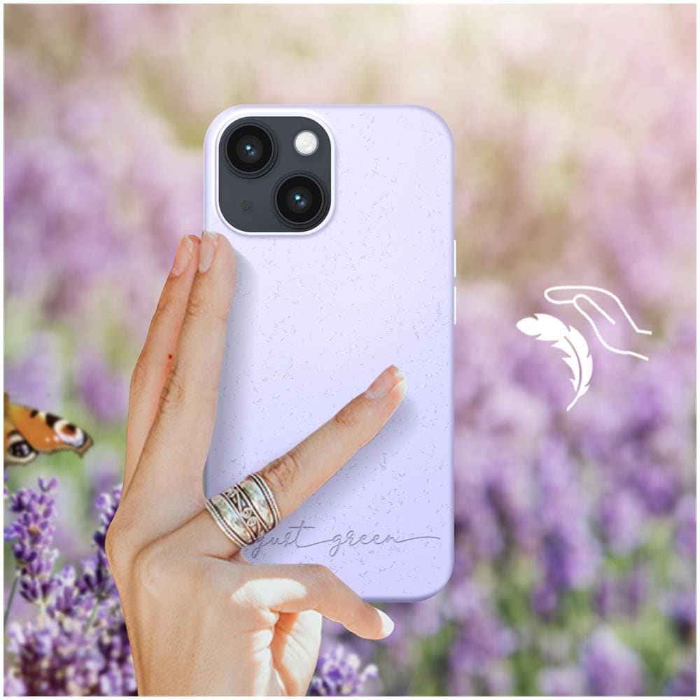 Cover Biodegradabile Per Iphone 14 Lilla - Foto 4