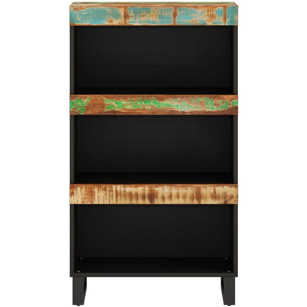 Credenza 60x33x107 Cm In Legno Massello Di Recupero - Foto 3