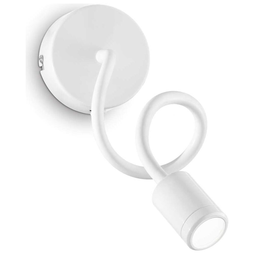Lampada Da Parete Focus Ap1 Bianco Max 1 X 3w Led - 240v - Foto 8