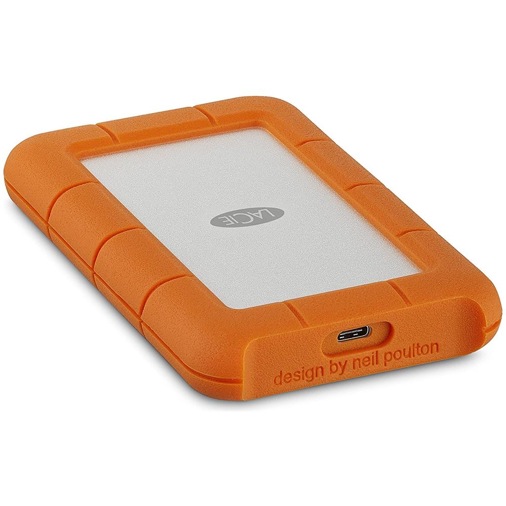 External Hard Disc 6.35 Cm (2.5 Zoll) 2 Tb Rugged Silver, Orange Usb-c - Foto 2