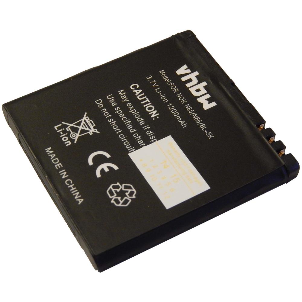 Batteria Li-ioni 1200mah (3.7v) Per Cellulare Telefono Smartphone Dr. tech Ip-88 Come Bl-5k. - Foto 1