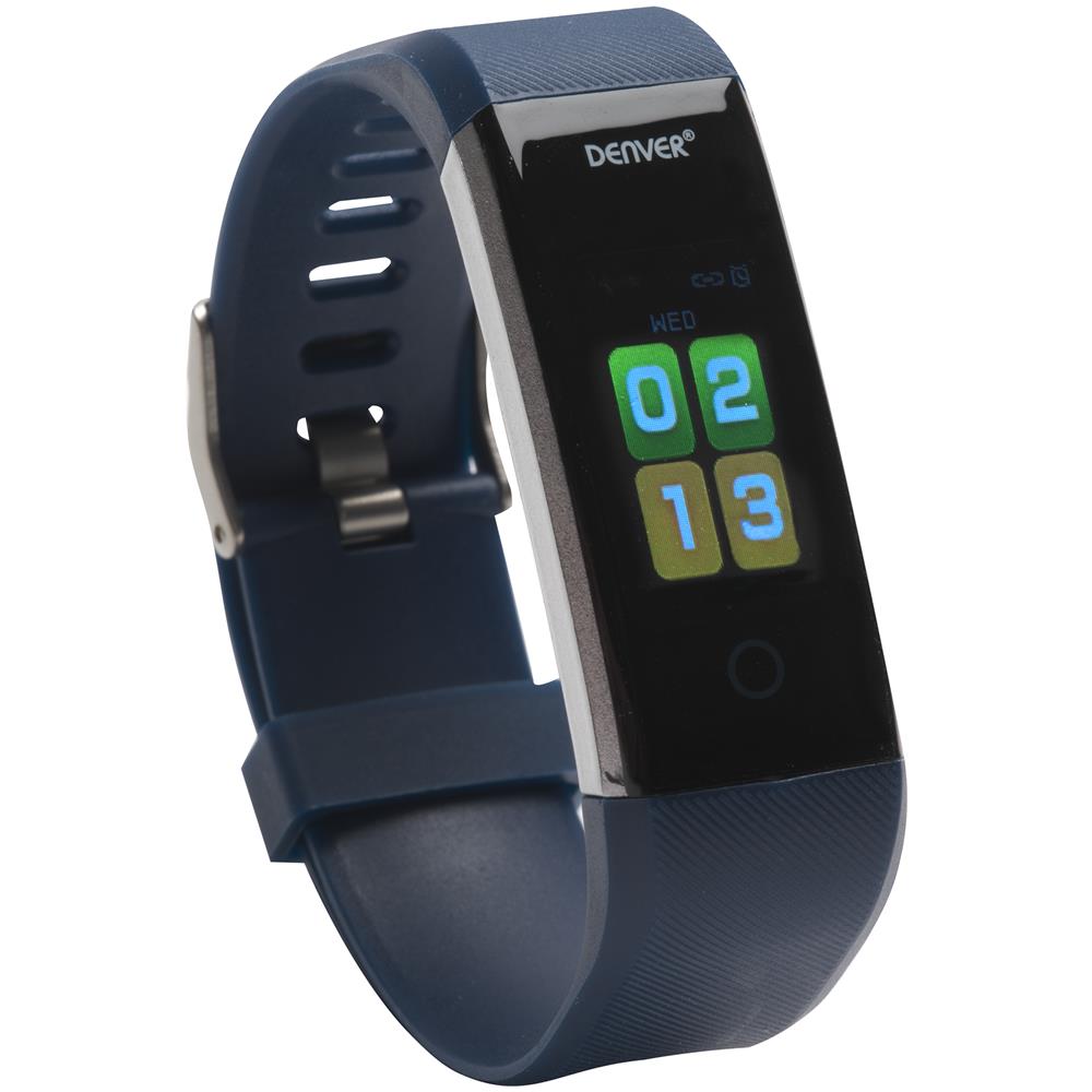 Activity Tracker BFH-16 Display 0.96" Bluetooth Cardiofrequenza Blu - Foto 1