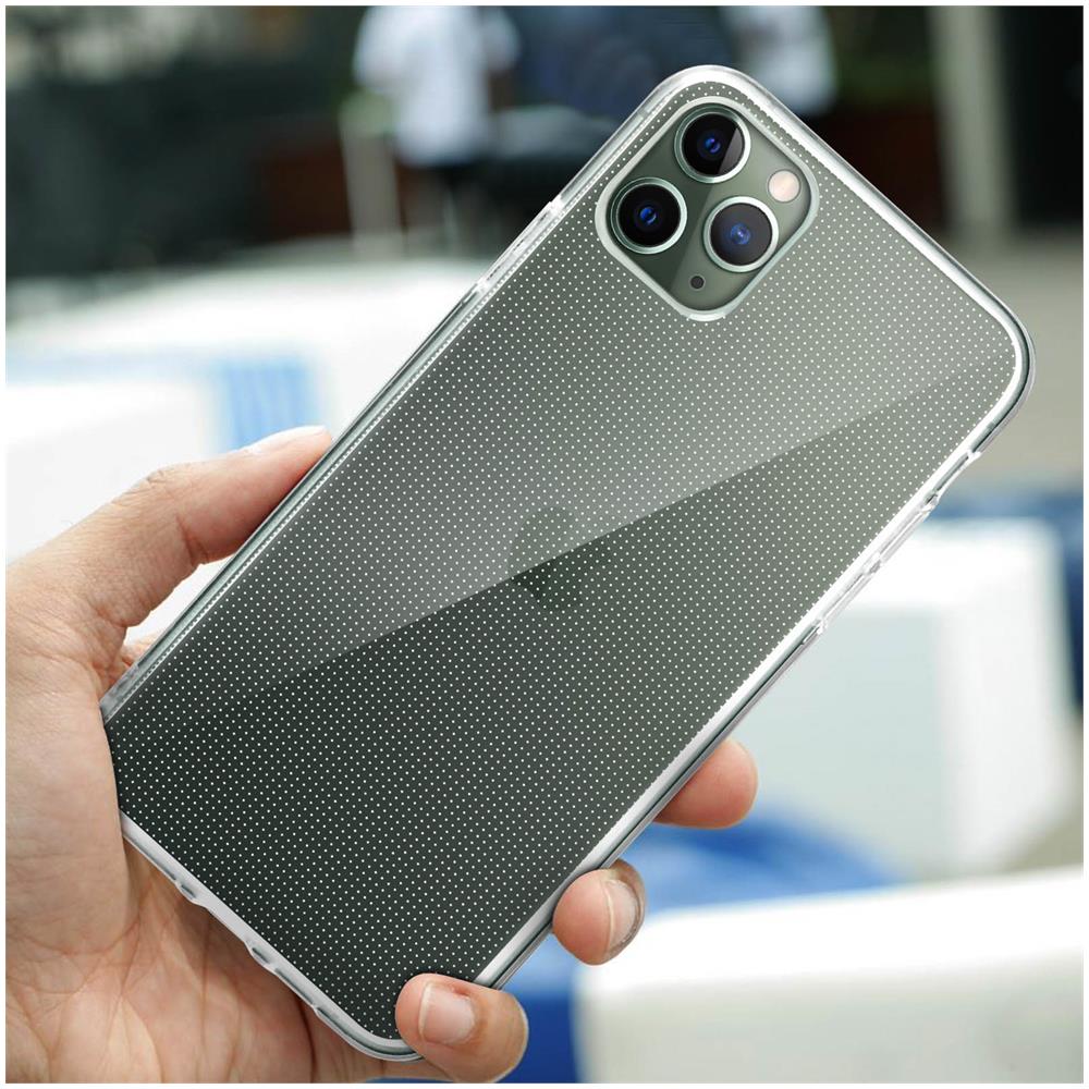 Cover Apple Iphone 11 Pro Protezione Silicone Morbido Antishock Trasparente - Foto 5