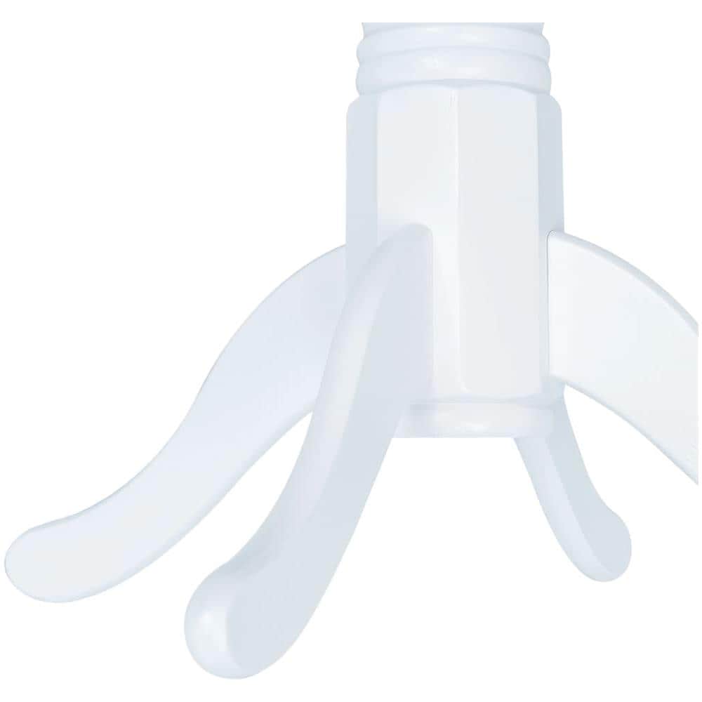 Tavolo Da Pranzo 106 Cm In Legno Massello Di Hevea - Foto 2