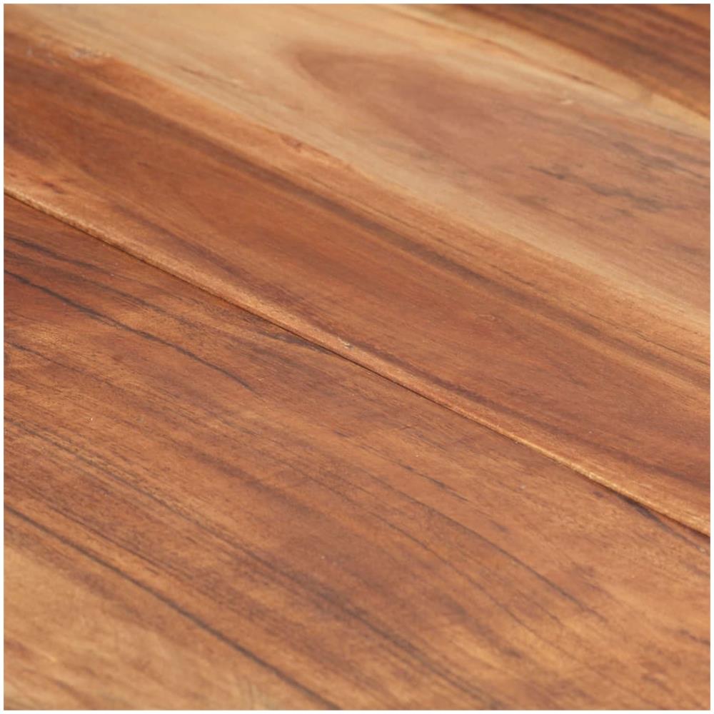 Tavolo Da Pranzo 180x90x75 Cm Legno Massello Finitura Sheesham - Foto 2