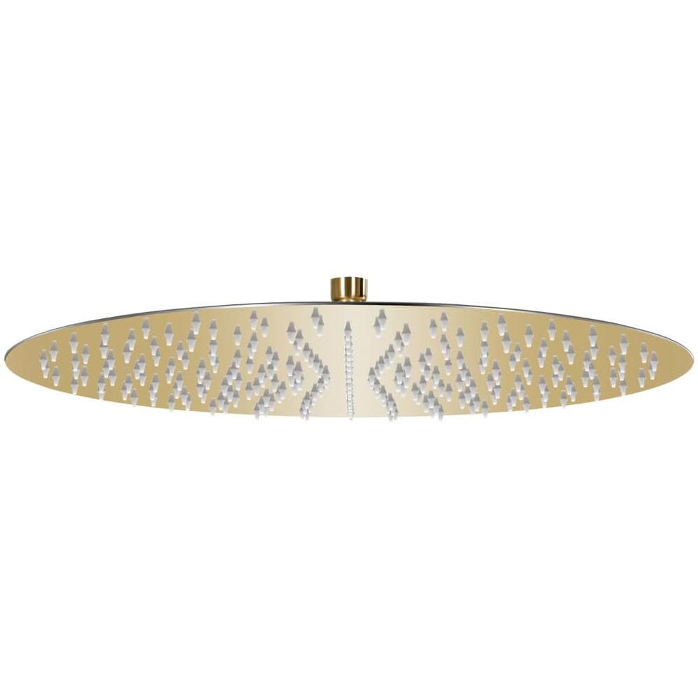 Testa Doccia A Pioggia In Acciaio Inox 40 Cm Rotonda Oro - Foto 1