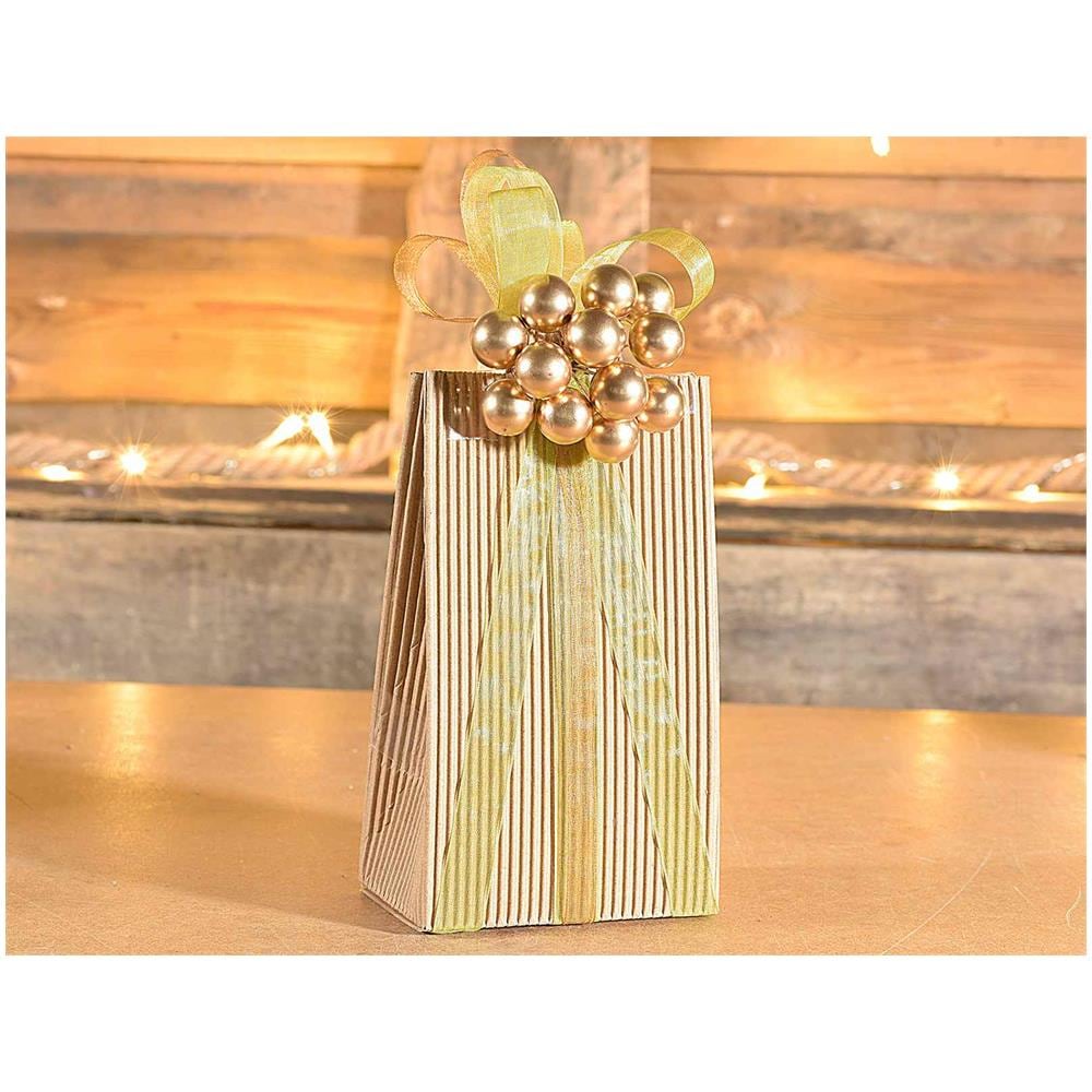 Bacche Natalizie Dorate Set Da 192 Rametti Modellabili Decorazioni Natalizie Per Casa E Negozi Decorazioni Per Pacchi Regalo - Foto 2