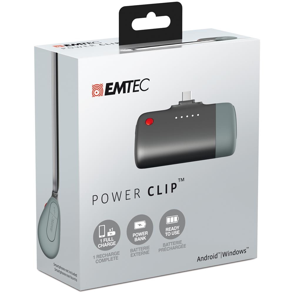 ECCHA26U400AN, Nero, Grigio, Universale, Samsung Galaxy S5, Samsung Galaxy S4, Nokia Lumia, Ioni di Litio, USB, micro USB - Foto 1