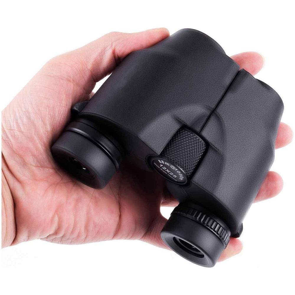 Binocolo Compatto 8x21 Per Adulti E Ragazzi – Prisma BAK4, Lenti FMC, Leggero 181 G, Per Birdwatching, Opera, Trekking, Concerti – Colore Bianco - 3