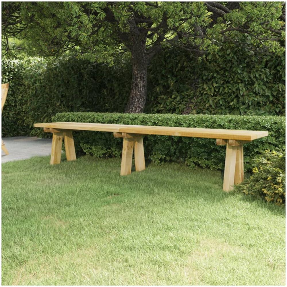 Panchina da Giardino 220 cm in Massello di Pino Impregnato - Foto 1