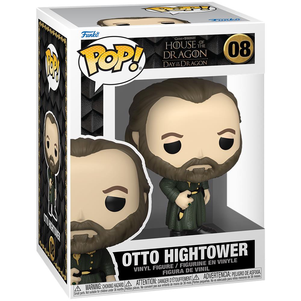 House Of The Dragon Pop! Television Vinyl Figure Otto Hightower 9 Cm - Foto 2