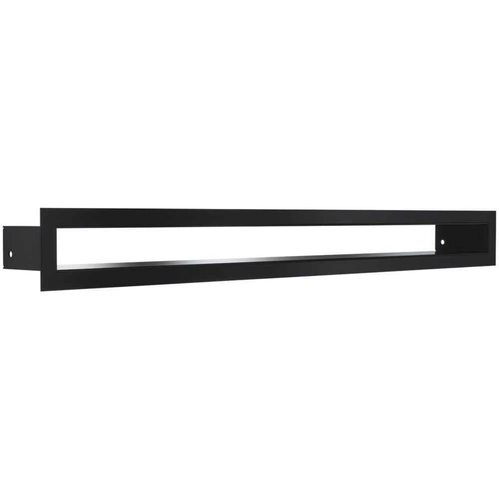 Griglia Di Ventilazione Per Camino Chiuso 6x60 Cm - Verniciatura A Polvere, Montaggio Facile, Design Moderno