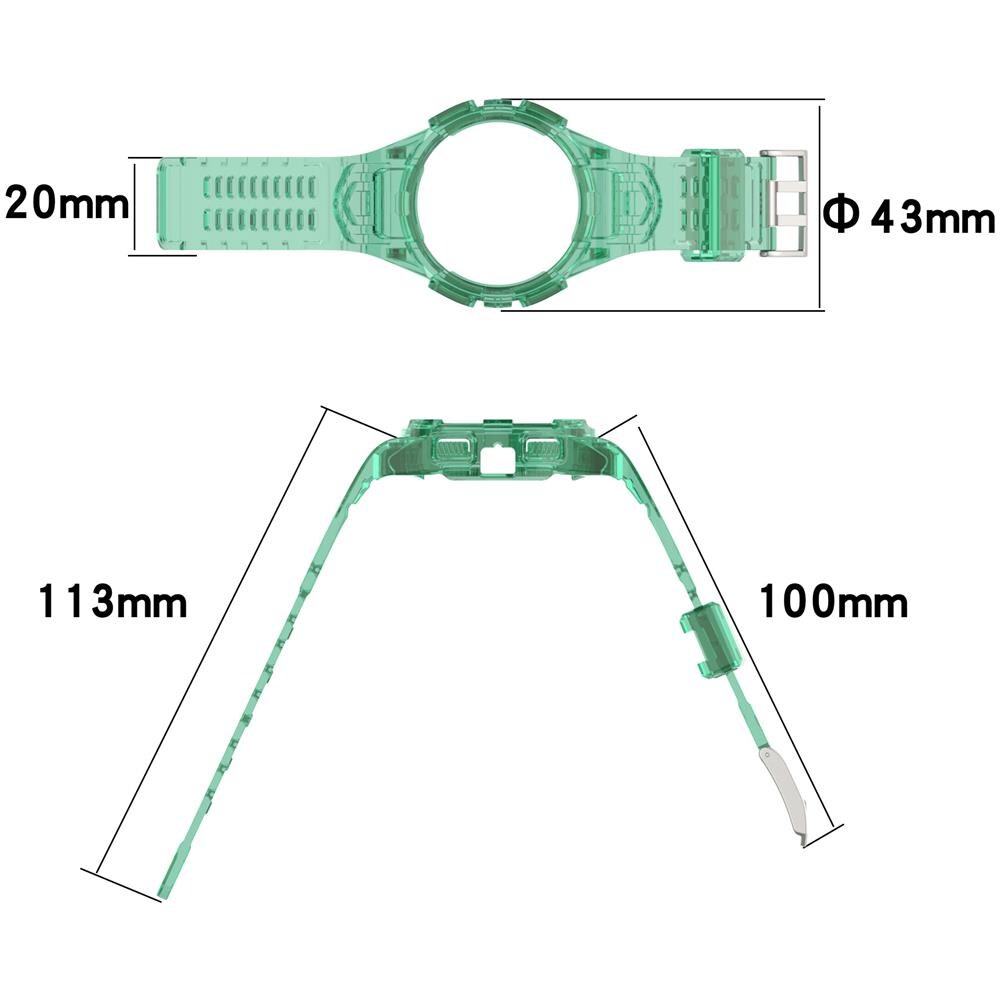 Cinturino In Tpu Transparent  Samsung Galaxy Watch 4/5 40 Mm - Foto 6