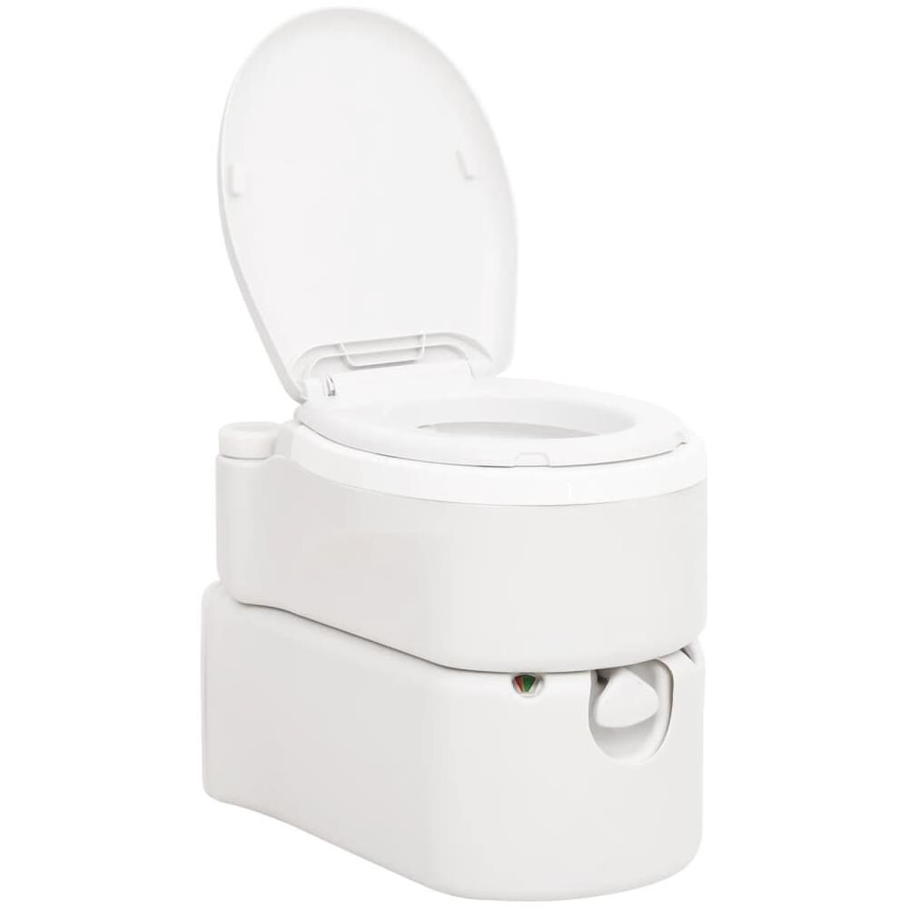 Toilette Integrata Da Campeggio Bianca 24+17 L Hdpe E Pp - Foto 1