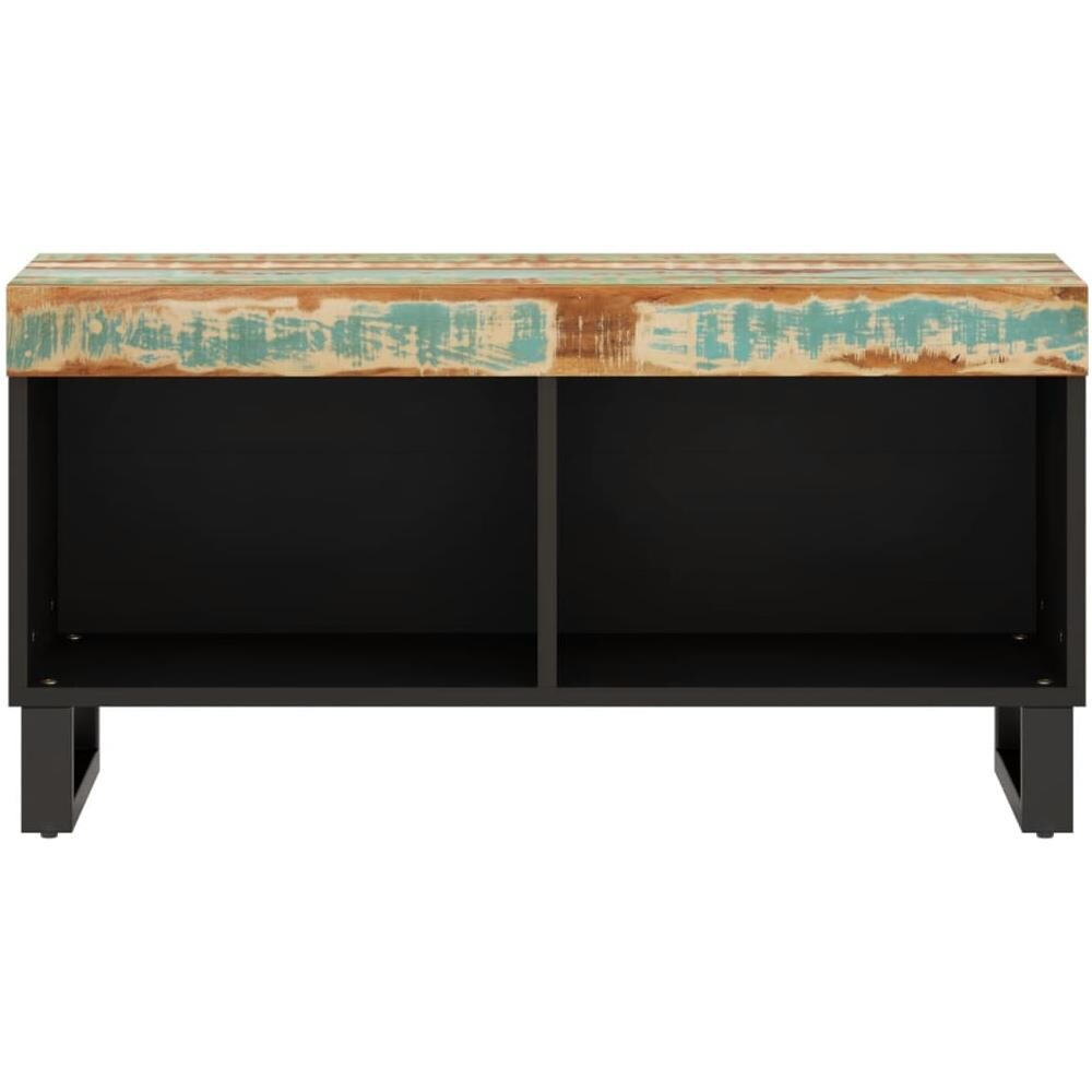 Mobile Porta Tv 85x33x43,5 In Legno Massello Di Recupero - Foto 3