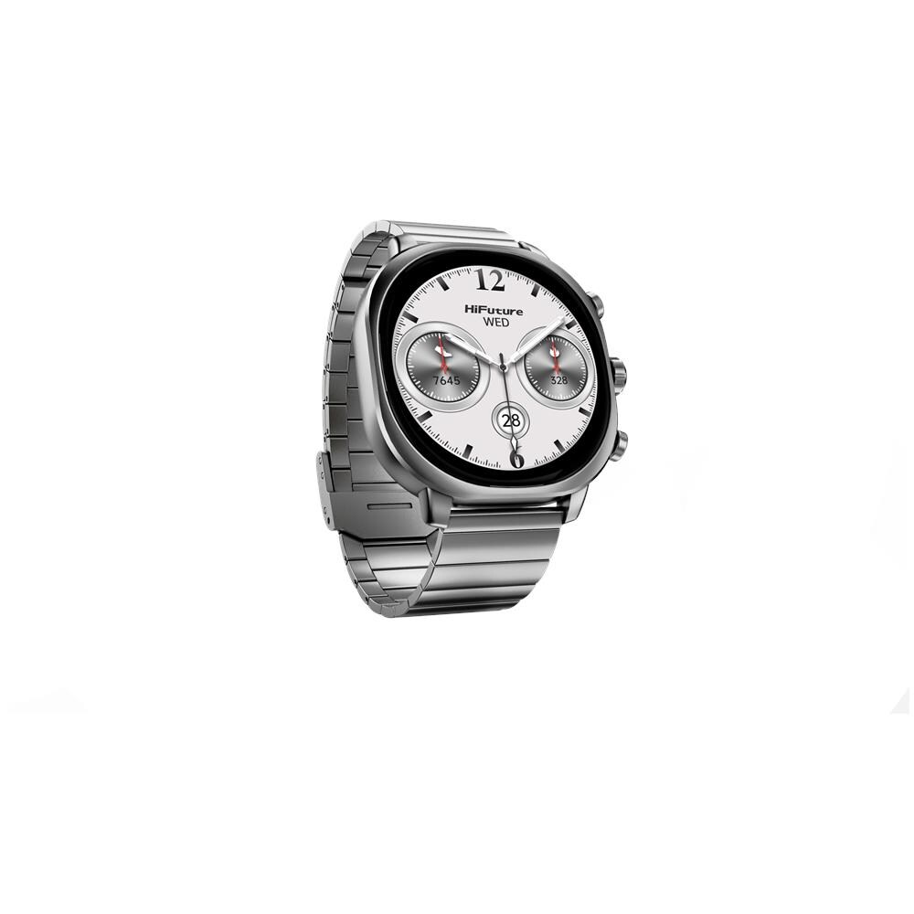 Smartwatch AIX HF-071 Display 1,43" ANMOLED Bluetooth Colore Argento - Foto 2