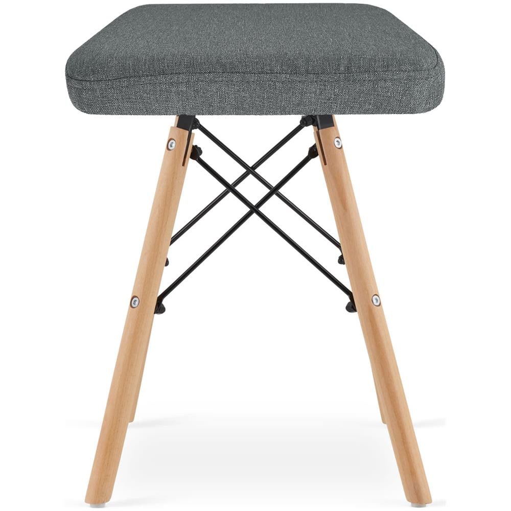 Sgabello, grigio /naturale - Foto 2