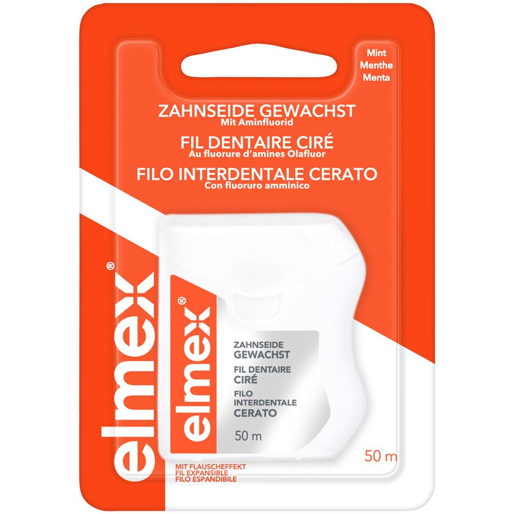 Elmex Filo Interdentale Cerato 50 Metri - Foto 1