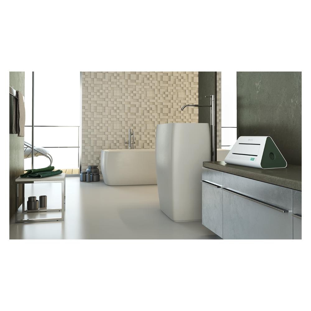 Radical Twin Termoventilatore Ceramico Potenza 2000 W Bianco / Verde - Foto 2