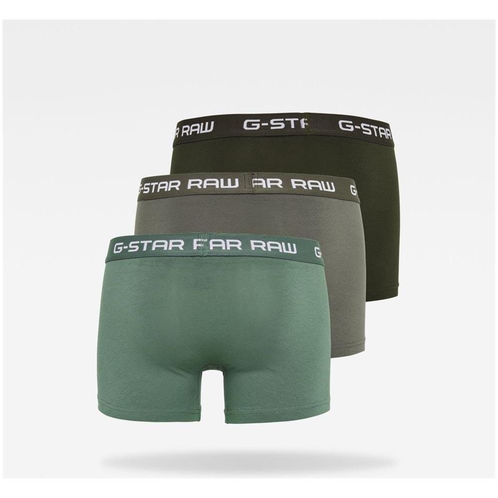 Intimo Gstar Classic Trunk 3 Pack Abbigliamento Uomo S - Foto 2