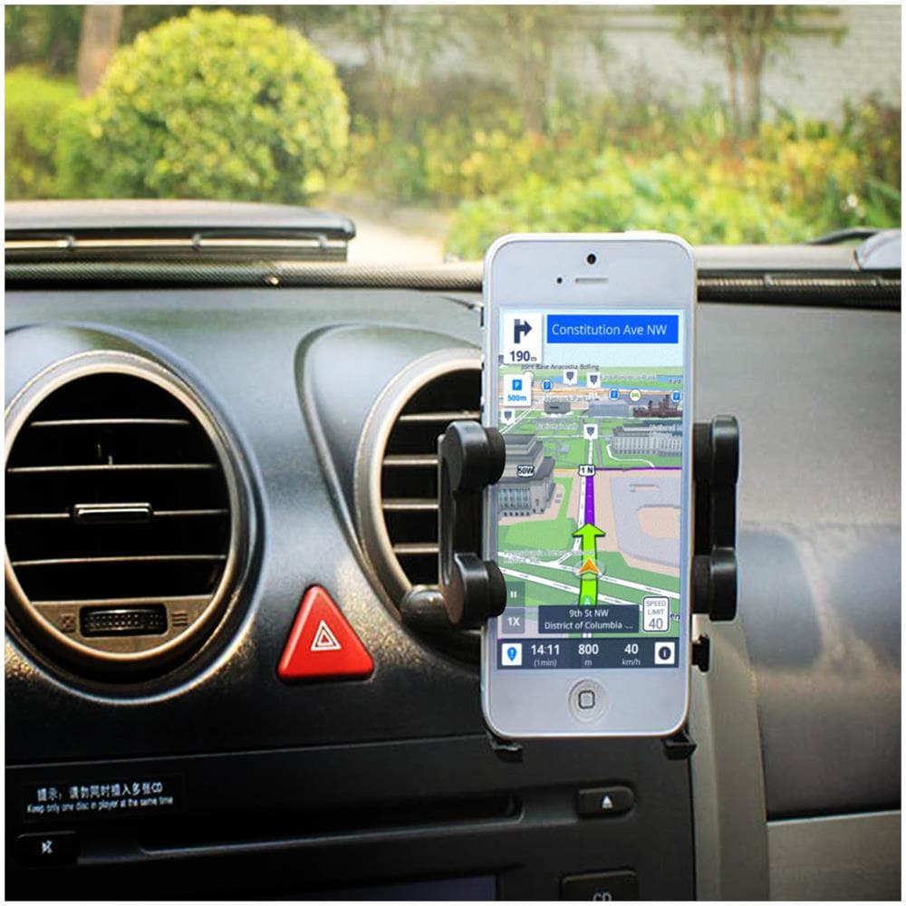 Supporto Auto Smartphone Cruscotto / Griglia Di Ventilazione / Parabrezza - Foto 2