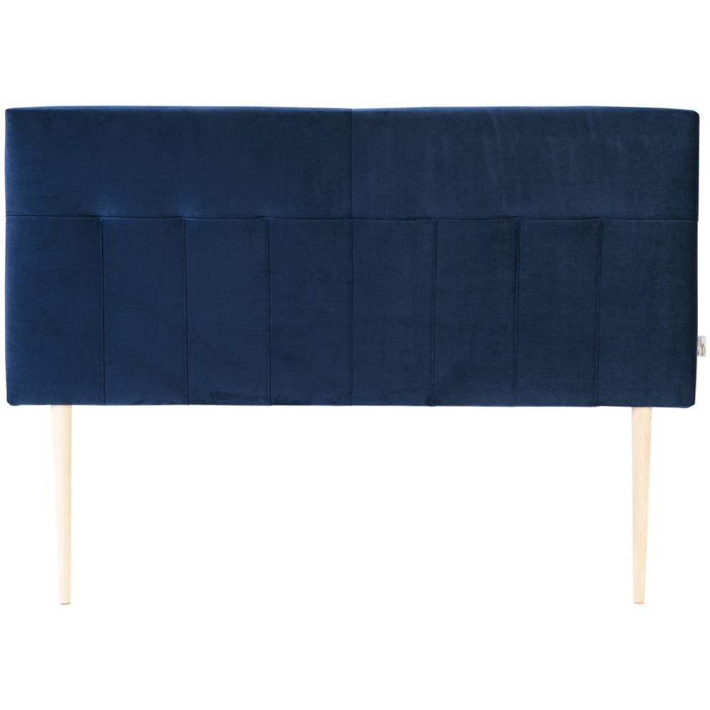 Testiera Rivestita Napoles 140x100 Blu Scuro - Foto 1