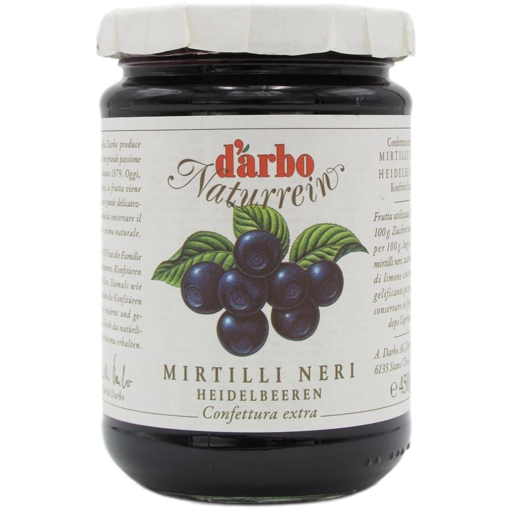 Confettura Extra Di Mirtilli Neri 450 Gr - Foto 1
