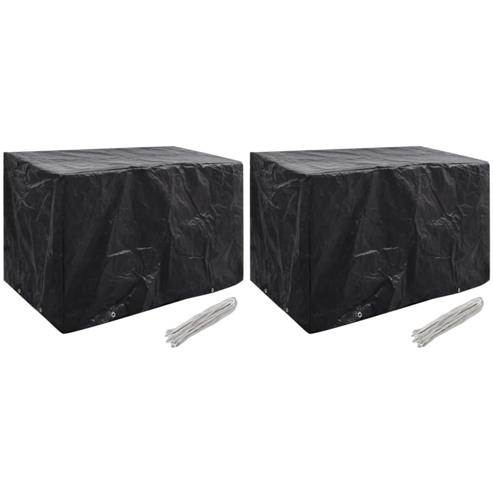 Coperture Arredi Giardino 2 Pz 8 Occhielli 140x70x90 Cm - Foto 1