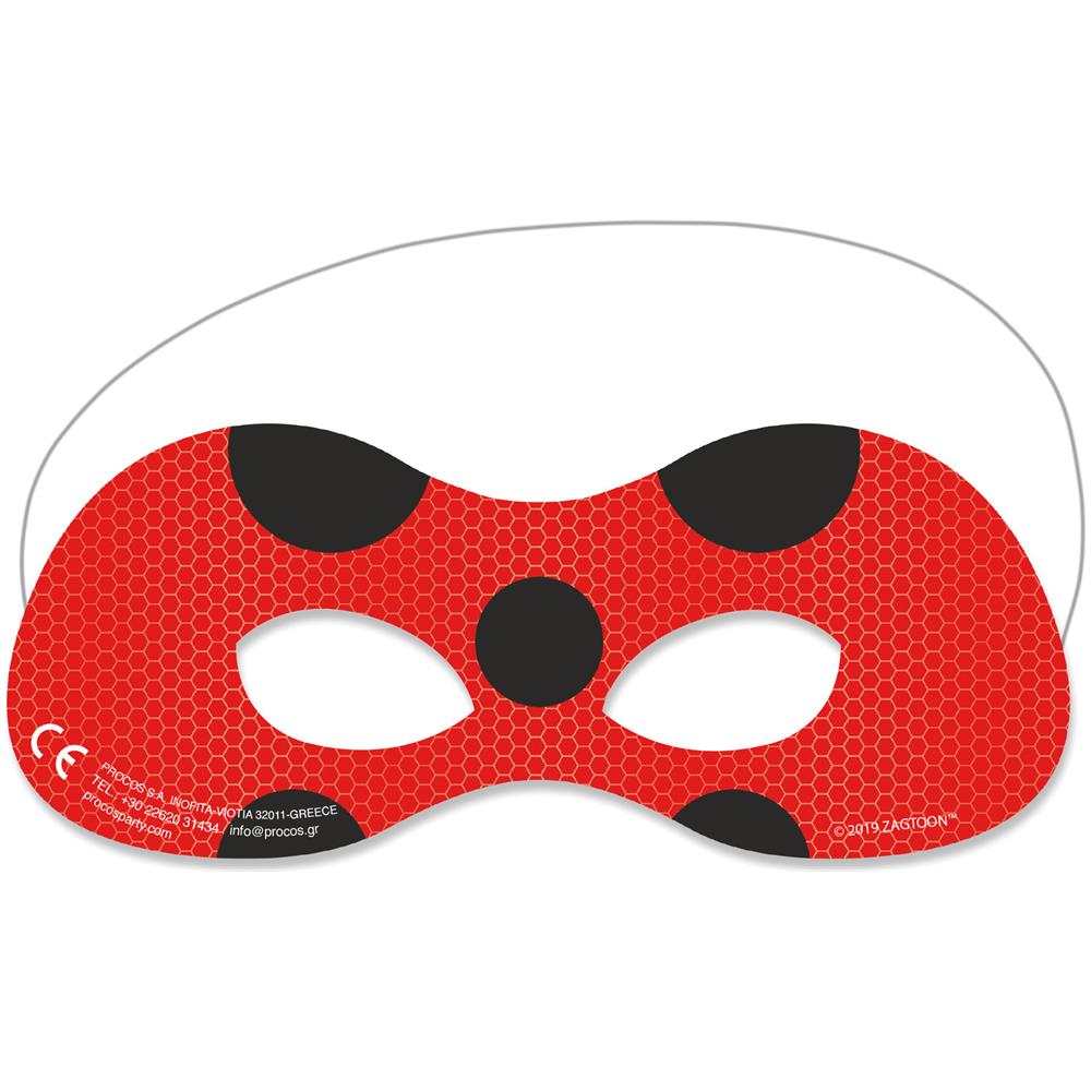 Procos - 6 Mascherine Miraculous Ladybug - Foto 1