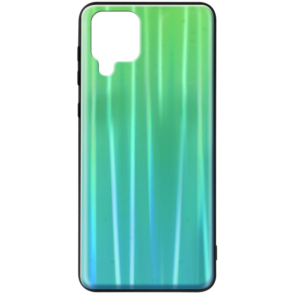 Cover Samsung Galaxy A42 Bi-materiale Olografica Brillante Sottile Leggera Verde - Foto 1