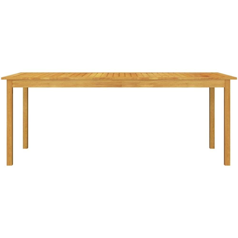 Set Mobili da Pranzo per Giardino 7 pz Nero - Foto 2