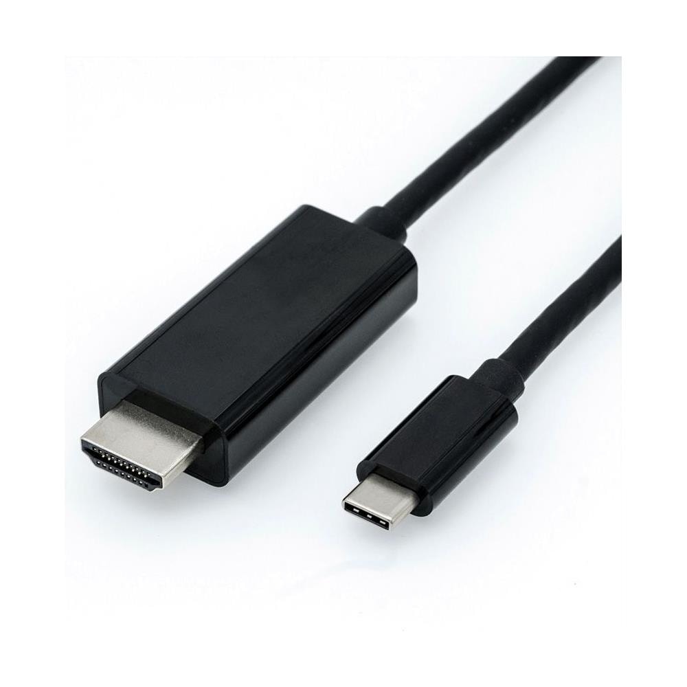 11.04.5841 cavo e adattatore video 2 m USB tipo-C HDMI Nero - Foto 1
