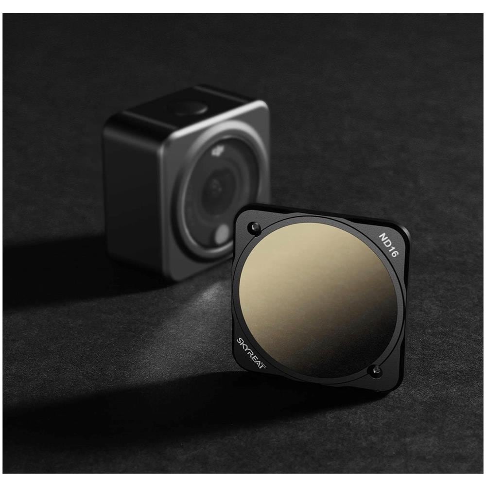Set Professionale Di 5 Filtri Magnetici Marca Per Fotocamera Dji Action 2, Cpl, Uv, Nd8, Nd16, Nd32 - Foto 2