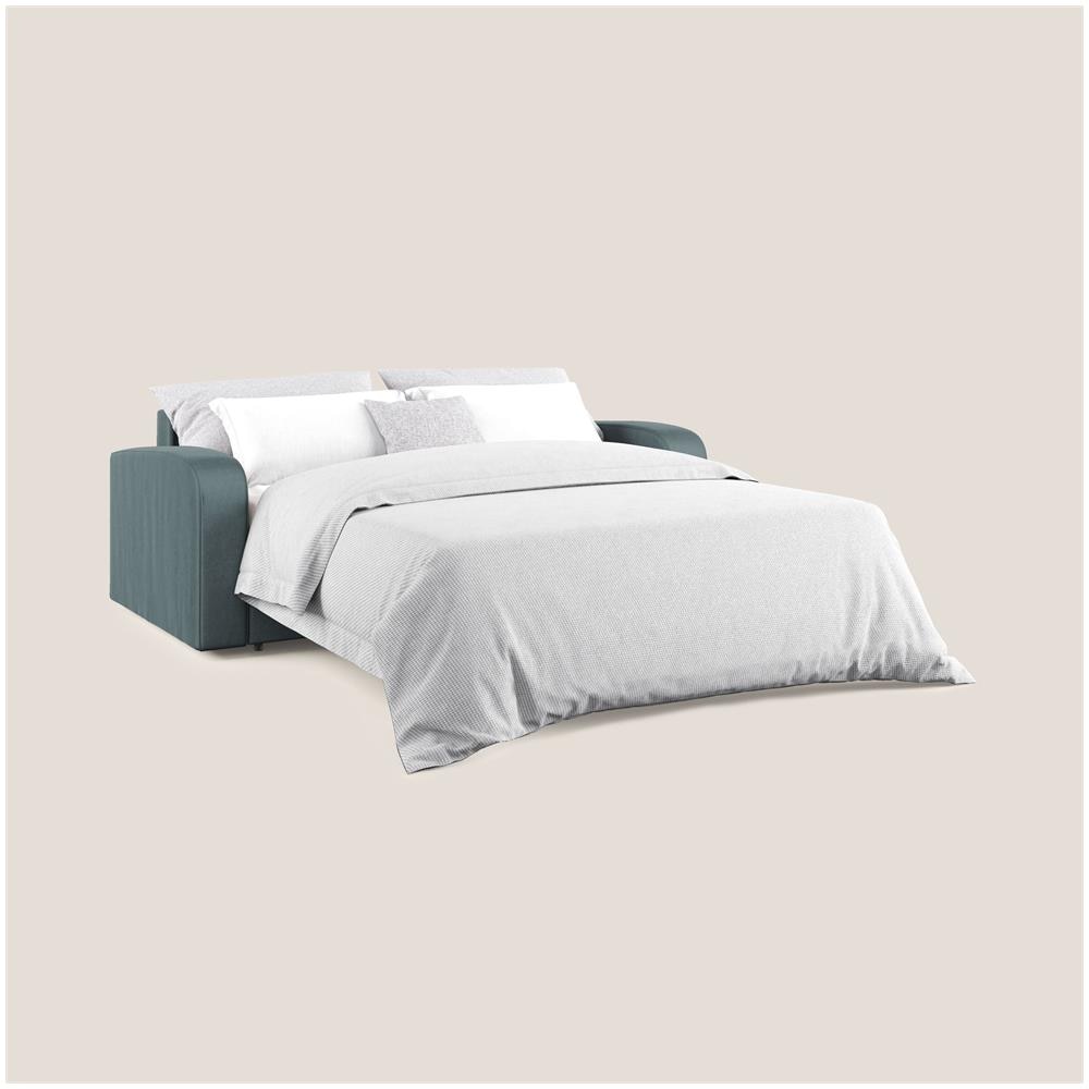 Lebron Divano Letto Matrimoniale In Velluto Morbido T01 Petrolio 216 Cm (mat. 160x197) - Foto 7