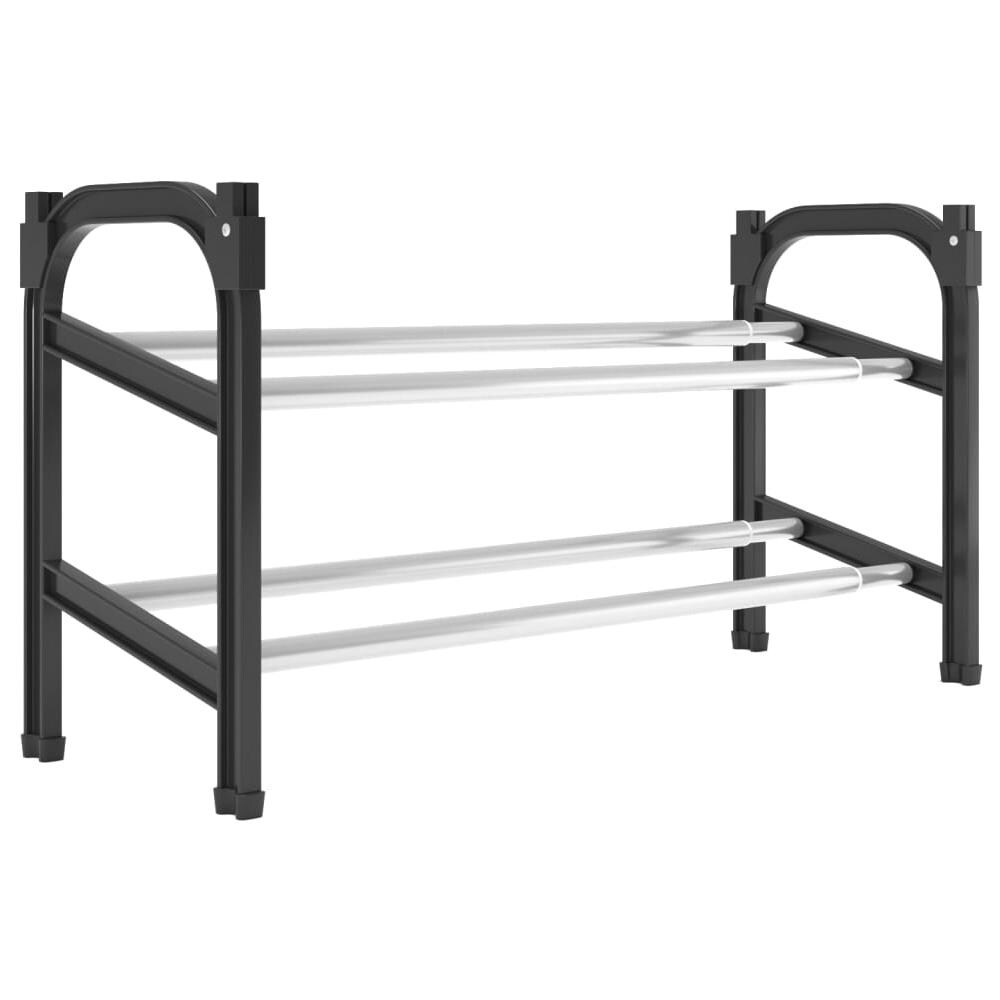 Scarpiera Estensibile A 2 Ripiani 119x24x37 Cm - Foto 2